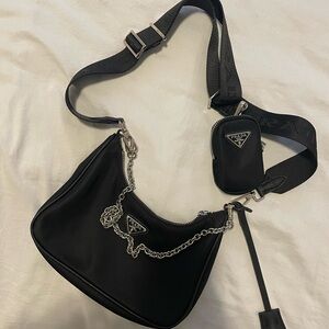 Authentic Prada 2005 re edition nylon bag